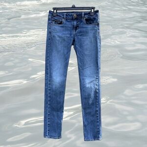 American Eagle Outfitters Women’s Distressed Skinny Stretch Denim Jeans Size 4